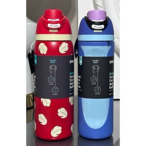 Owala Disney LILO & STITCH 32 & 24oz Set FreeSip Water Bottles
